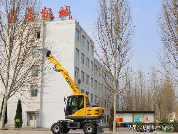 轮式挖掘机操作手册_轮式挖掘机操作指南_轮式挖掘机教程